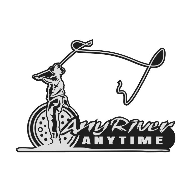 ANY RIVER ANY TIME FLY FISHING DECAL By Upstream Images – Upstream Images