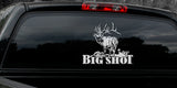 BULL ELK Decal Titled "Big Shot" by Upstream Images