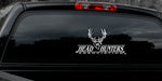 MULE DEER DECAL Titled "Head Hunter" By Upstream Images
