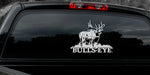 BULL ELK DECAL Titled "Bulls Eye" by Upstream Images