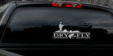 DRY FLY FLY-FISHING DECAL By Upstream Images