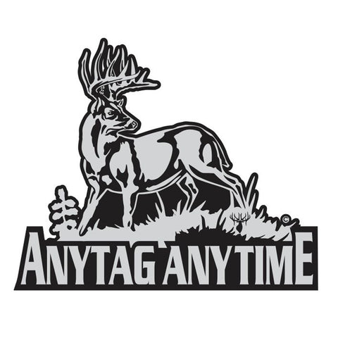WHITETAIL DECAL Titled "Any Tag Any Time" by Upstream Images