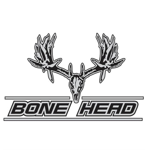 BONE HEAD WHITETAIL DECAL By Upstream Images