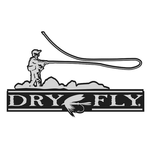 DRY FLY FLY-FISHING DECAL By Upstream Images