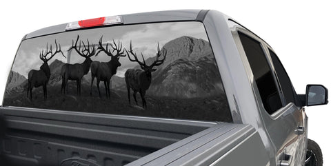 Hunting Window Graphics UPSTREAM FULL TRUCK WINDOW HUNTING/FISHING GRAPHICS – Upstream Images