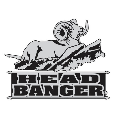 BIG HORN SHEE DECAL Titled "Head Banger" By Upstream Images