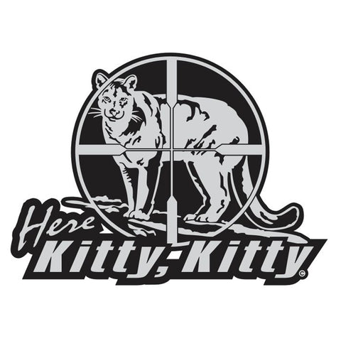 MOUNTAIN LION DECAL Titled "Here Kitty Kitty" By Upstream Images
