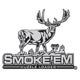 MULE DEER DECAL Titled "Smoke'em" By Upstream Images