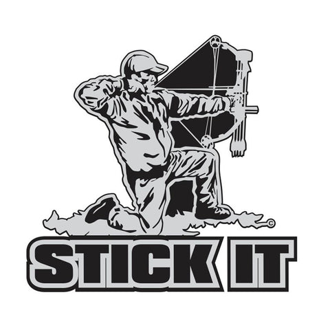 BOW HUNTING DECAL Titled "Stick It" By Upstream Images
