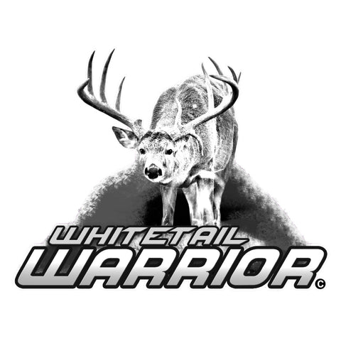 WHITE TAIL DECAL Titled "Warrior" By Upstream Images